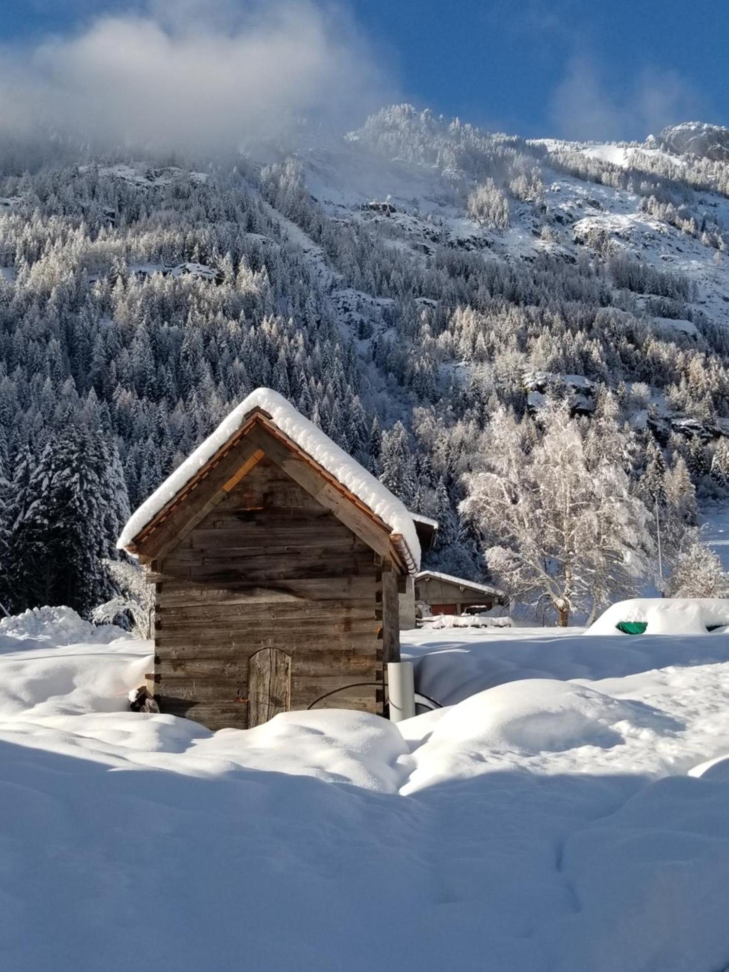 Chalet Walser A Vallorcine 13 Kms Chamonix France المظهر الخارجي الصورة