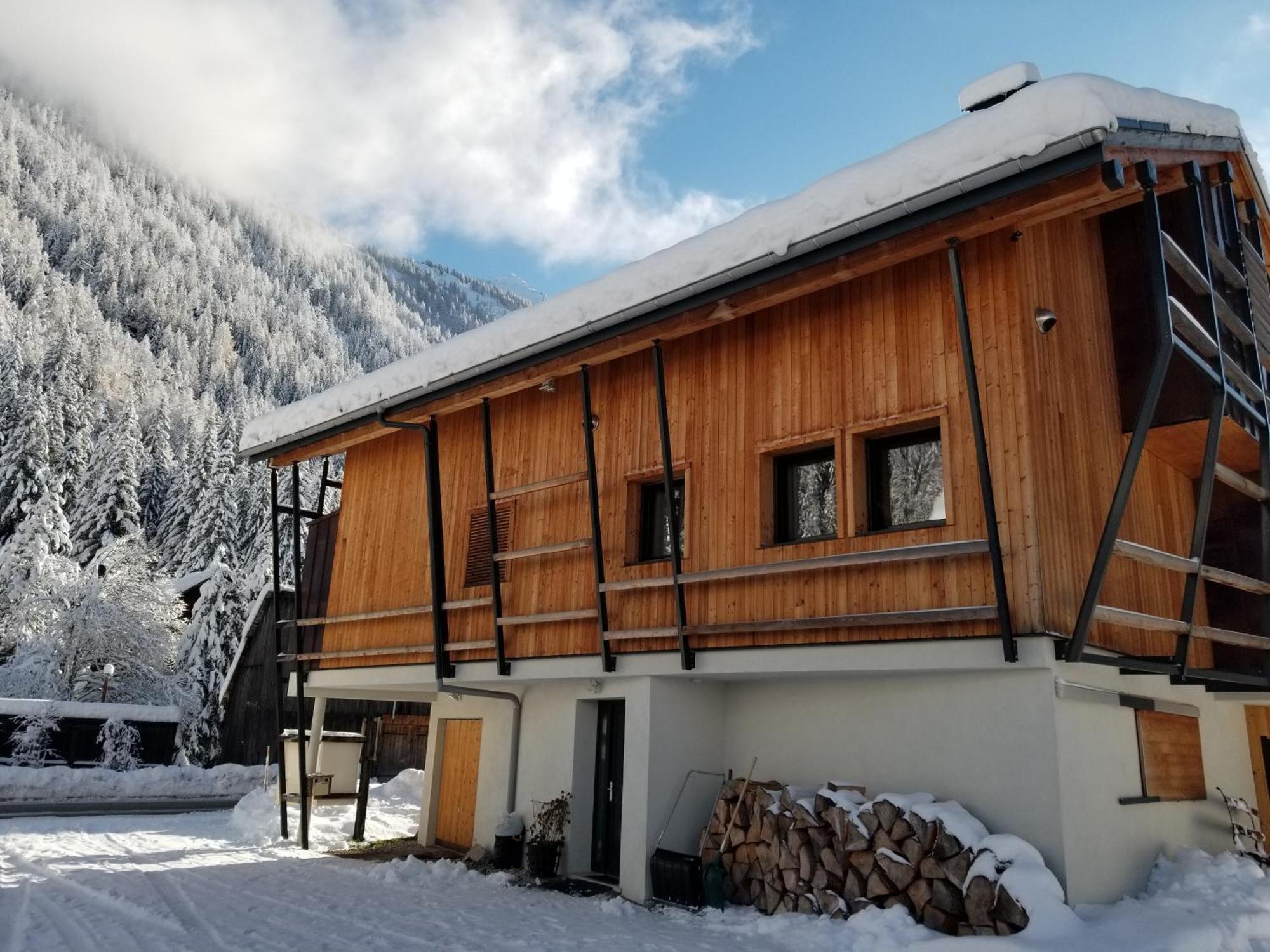 Chalet Walser A Vallorcine 13 Kms Chamonix France المظهر الخارجي الصورة